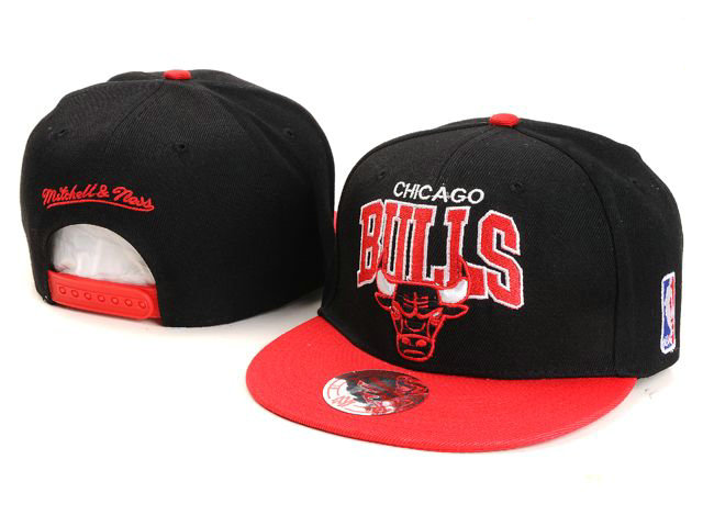 NBA Chicago Bulls M&N Snapback Hat NU08